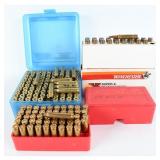 10 Rifle Cartridges & 160 Primed 5.56 Casings