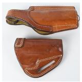 Pair Safariland & Bianchi Leather Colt Holsters