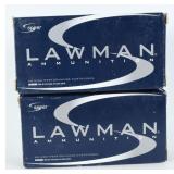 Speer Lawman 9mm Luger Ammunition, 100 Rounds
