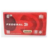 Federal Champion 40 S&W FMJ Handgun Ammunition