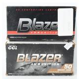 CCI Blazer .380 & .45 Auto Ammunition, 100 Rounds