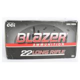 CCI Blazer .22 Long Rifle Ammunition (500 Rounds)