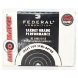 Federal Auto Match .22 Long Rifle, 325 Rounds