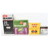 A Lot of 228 Rounds of .25 Auto Ammunition