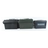 3 MTM Case-Gard & Field & Stream Plastic Ammo Cans