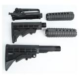 5 AR-15 Parts: Stripped Upper Receiver & Stocks