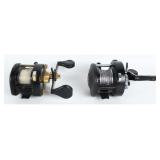 Two Lew Childre Speed Spool Baitcasting Reels