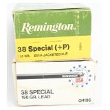 Remington 500 .22 LR & 71 .38 Special Ammunition