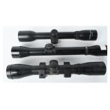 Three CenterPoint, Bushnell & BSA Rifle Scopes