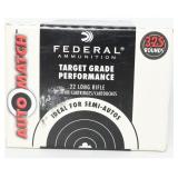 Federal AutoMatch .22 LR Ammunition 325 Rds
