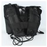 Black LBV-88 Style Ballistic Nylon Tactical Vest