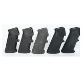 Set 5 A2 Style Polymer AR-15/M16 Pistol Grips