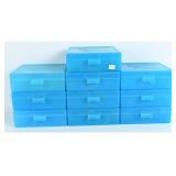 10 Dillon Precision Blue Ammunition Storage Boxes