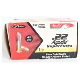 Aguila SuperExtra .22 LR Ammunition, 500 Rounds