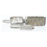 Three C. Palmer Fishing Lead Sinker & Pellet Molds