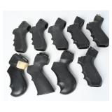 Nine Black Polymer Pistol Grips