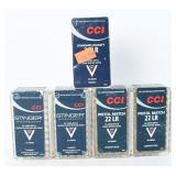CCI .22 Long Rifle Ammunition, 250 Rounds