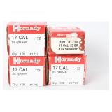 400 Hornady #1710 .17 Cal 25-Grain HP Bullets