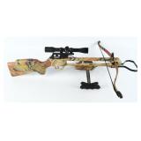 Camouflage Recurve Crossbow w/ Simmons 4x32 Scope
