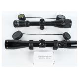 Pair of Nikon & Center Point 3-9x40 Rifle Scopes