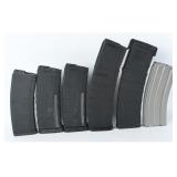 Set of 6 AR-15 Magazines, 5.56x45mm NATO