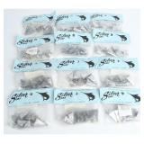 72 Silver Surf No. 1 Pyramid Fishing Sinkers