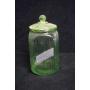 Green Vaseline Coffee Canister