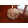 Lead Crystal Dish with Lid