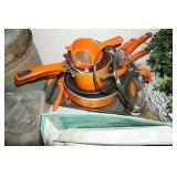 Box Lot of Mic=sc Household Items