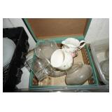 Box Lot of Mic=sc Household Items