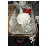 Box Lot of Mic=sc Household Items