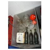 Box Lot of Mic=sc Household Items