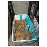 Box Lot of Mic=sc Household Items