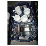 Box Lot of Mic=sc Household Items