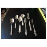 Collection of Silver Plate Flatware