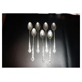 1847 Rogers Bros 7 Ice Tea Spoons-Heritage