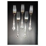 1847 Rogers Bros 5 Dinner Forks-Heritage