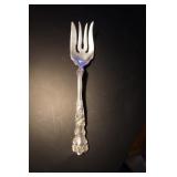 Gorman Sterling Silver Serving Fork- Buttercup