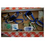 Bag Lot of Hooks & Keychains