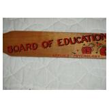Board of Education Paddle