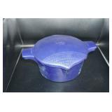 Blue Pampered Chef Colander