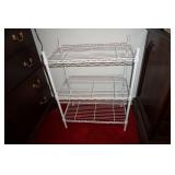 3 Shelf Metal Rack