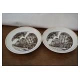 Pair of Souvenir Wedgewood Trinket Dishes