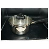 Revere War 1.5 Quart Stock Pot w/ Lid & Pour Spout