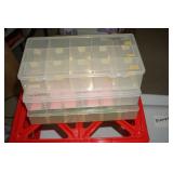 Collection of 4 Divided Containers