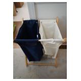 Laundry Hamper Divided Lights & Darks