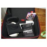 Phonak Hearing Aids and Case with Batteries