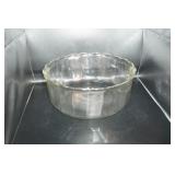 Clear Ruffled Edge Salad Serving Bowl