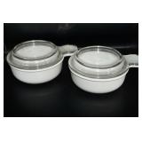 2 Big Grip by Corning Ware w/lids 16oz
