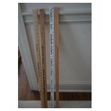 Collection of 4 Yard Sticks
